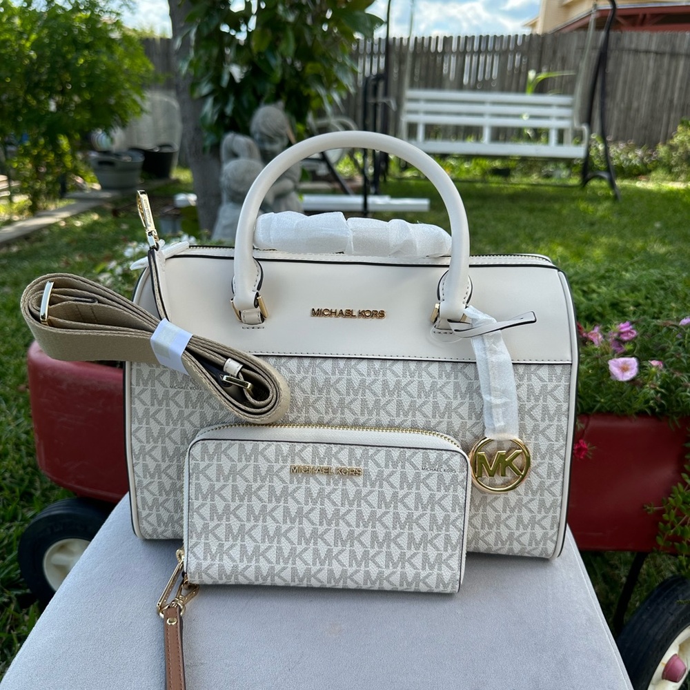 Michael Kors Pink Satchel Bag
